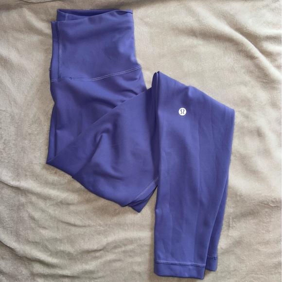 Lululemon Wunder Under Tight Leggings Purple size 6 luxtreme Dark Lavender - Picture 1 of 9